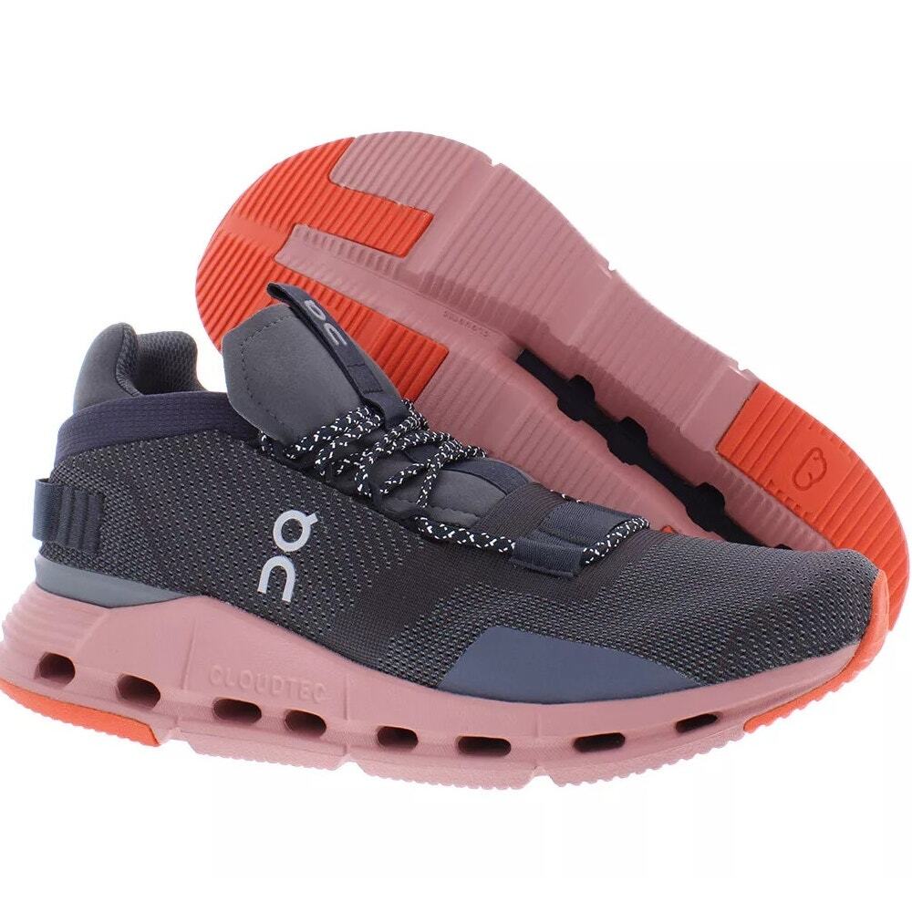 NEW ON Cloudnova Mesh Low Top Running Sneakers Eclipse / Rose Men's Size 14M